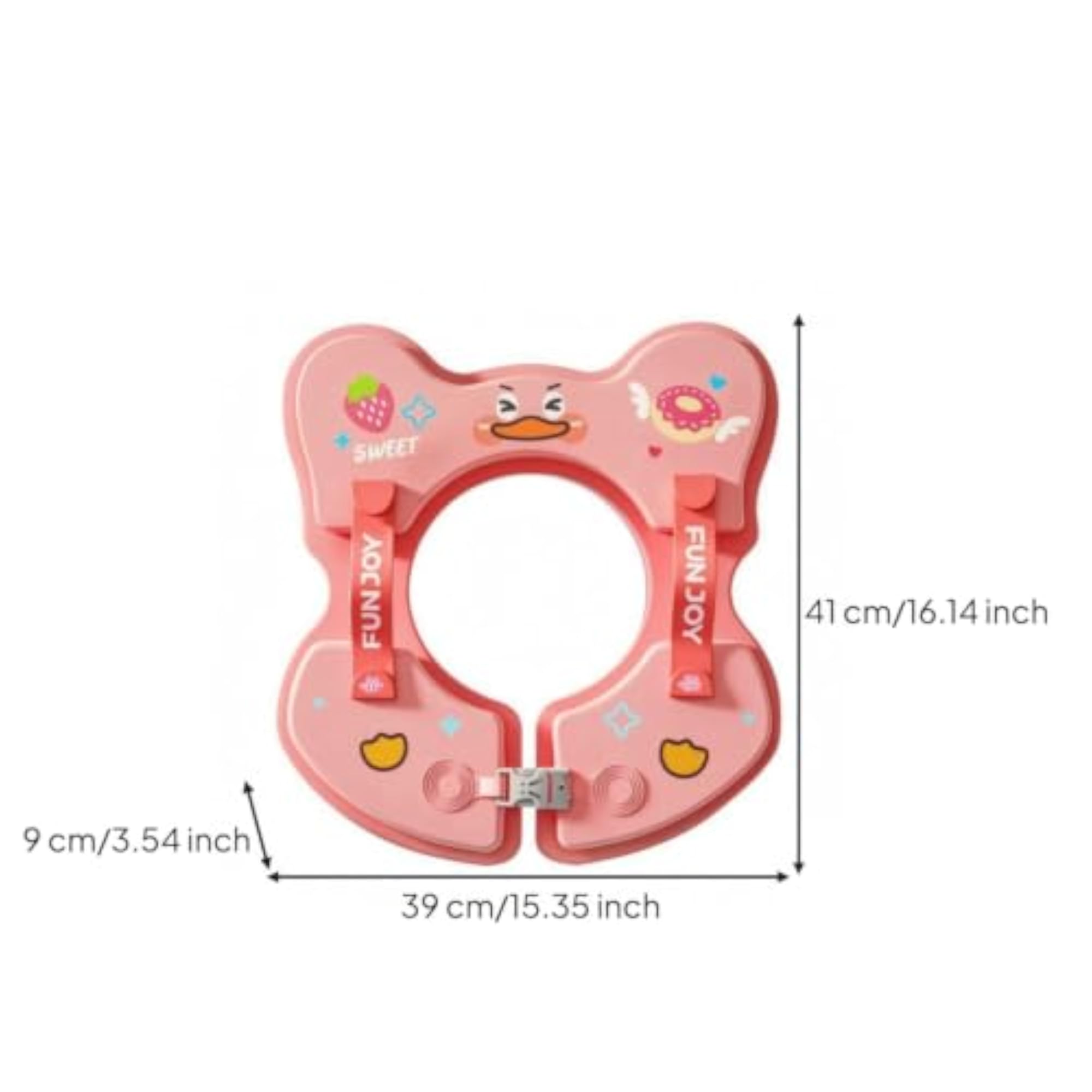 Non-Inflatable Armpit Swim Collar for Quick-Drying
